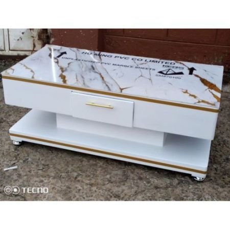 Modern Luxury Marble Effect Coffee Table