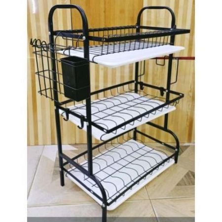 Nunix 3 Tier High Quality Carbon Steel Dish Rack