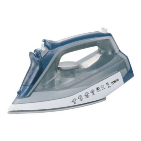 MIKA Steam Iron, Ceramic Soleplate, White & Blue MIST3331C