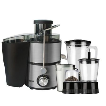 MIKA Juicer 4 in 1, 600W, Stainless Steel MJR412X