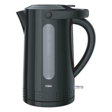 MIKA Kettle 3.5L Plastic, 360º Cordless, Concealed Element Black MKT5101B