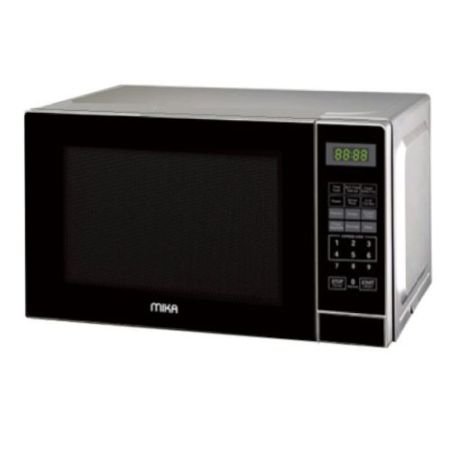 MIKA Microwave Oven, 20L, Digital, Solo, Silver MMWDSPB2073S
