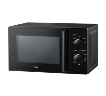 MIKA Microwave Oven, 20L, Manual, Solo, Black MMWMSKH2012B