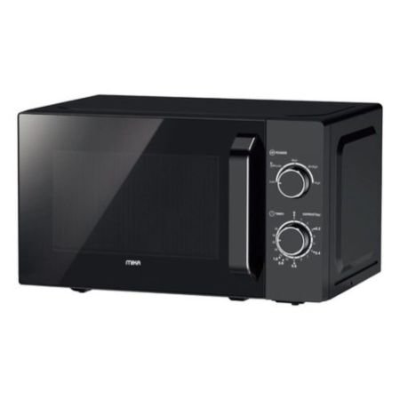 MIKA Microwave Oven, 20L, Manual, Solo, Black MMWMSKH2015B