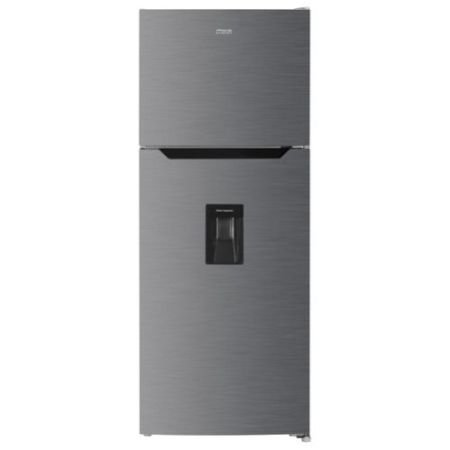 MIKA Fridge 528L 2 Door Top Mount Freezer, No Frost, INVERTER Compressor, Inox Line Brush MRNFW528XLBV