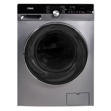 MIKA Washing Machine, 12Kg, Front Load Washer, Dark Silver MWAFSV3212DS