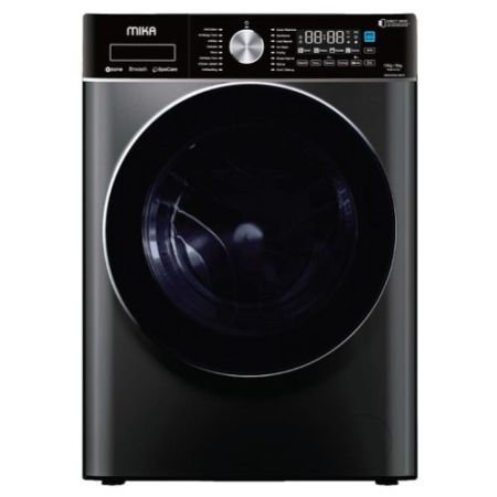 MIKA Washing Machine, 10/6Kg, Front Load Combo (Wash & Dry), DD INVERTER Motor, Steam & Ozone, Dark Grey MWAFSZ44106VD