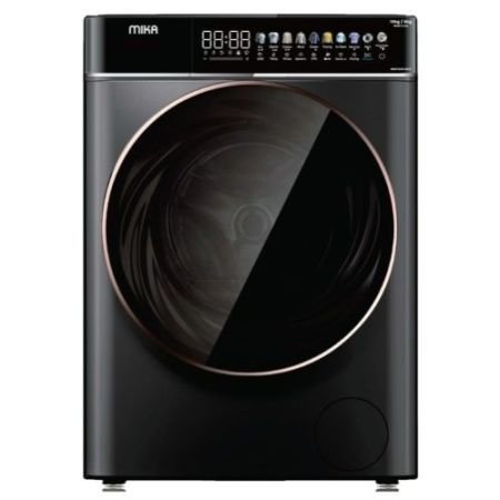 MIKA Washing Machine, 10/6Kg, Front Load Combo (Wash & Dry), DD INVERTER Motor, Steam & Ozone, Touch Screen, Dark Grey MWAFSZ45106VD
