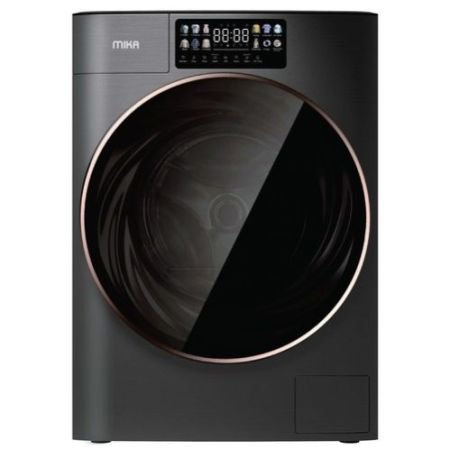 MIKA Washing Machine, 10/6Kg, Front Load Combo (Wash & Dry), DD INVERTER Motor, Steam & Ozone, Touch Screen, Dark Grey MWAFSZ46106VD