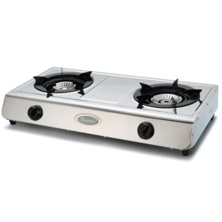 Ramtons GAS COOKER 2 BURNER STAINLESS STEEL- RG/514