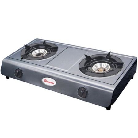 Ramtons GAS COOKER 2 BURNER STAINLESS STEEL- RG/514