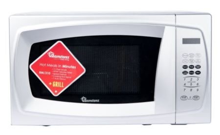 Ramtons 20 LITERS MICROWAVE+GRILL SILVER- RM/310